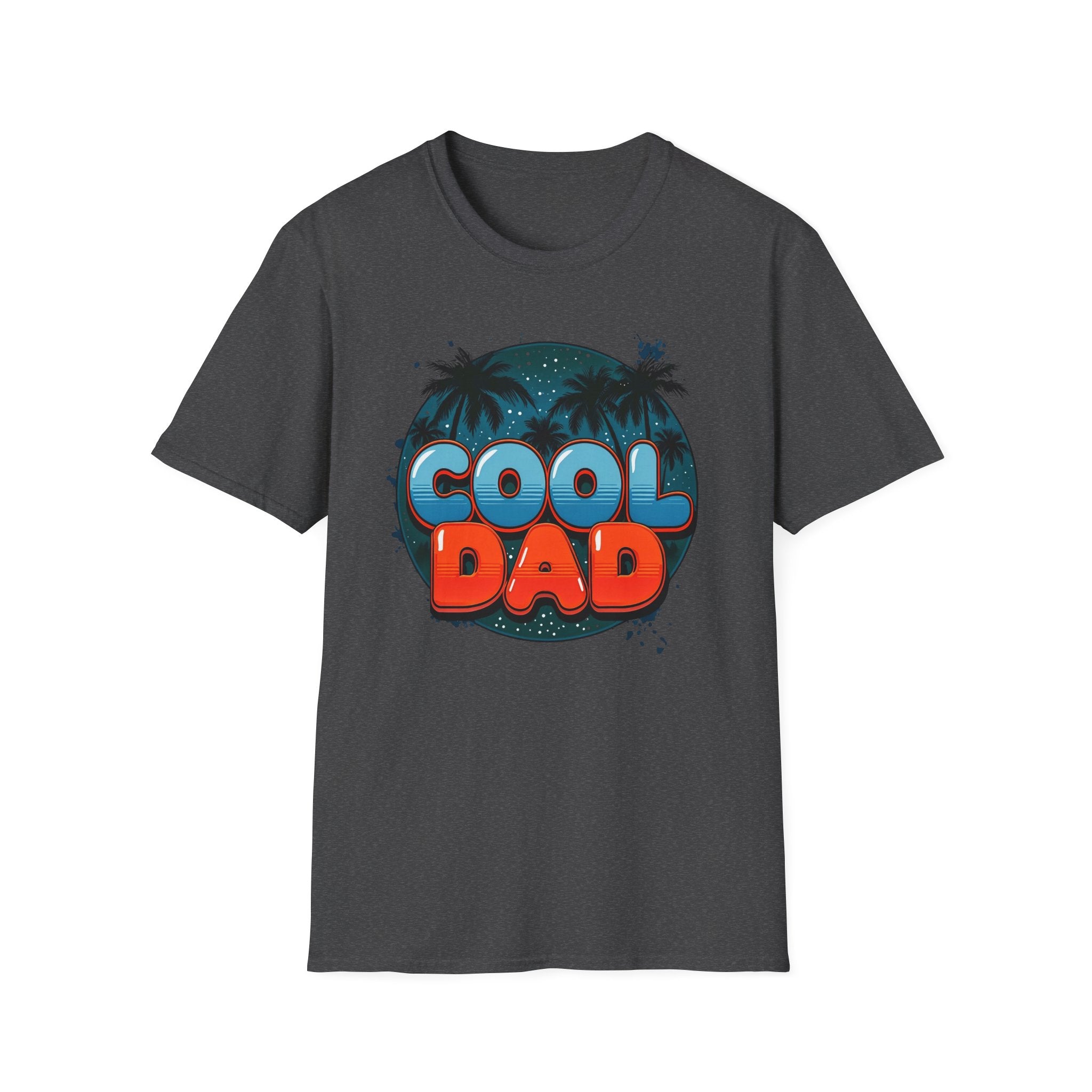 Cool Dad Graphic T-Shirt — Vintage Tropical Palm Beach Father’s Day Tee
