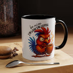 Angry Rooster 'Be Nice I'm Low on Coffee' Ceramic Coffee Mug (11/15oz)