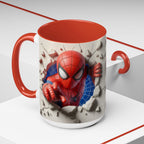 Spider-Man "Break Through" Accent Coffee Mug (11/15oz)