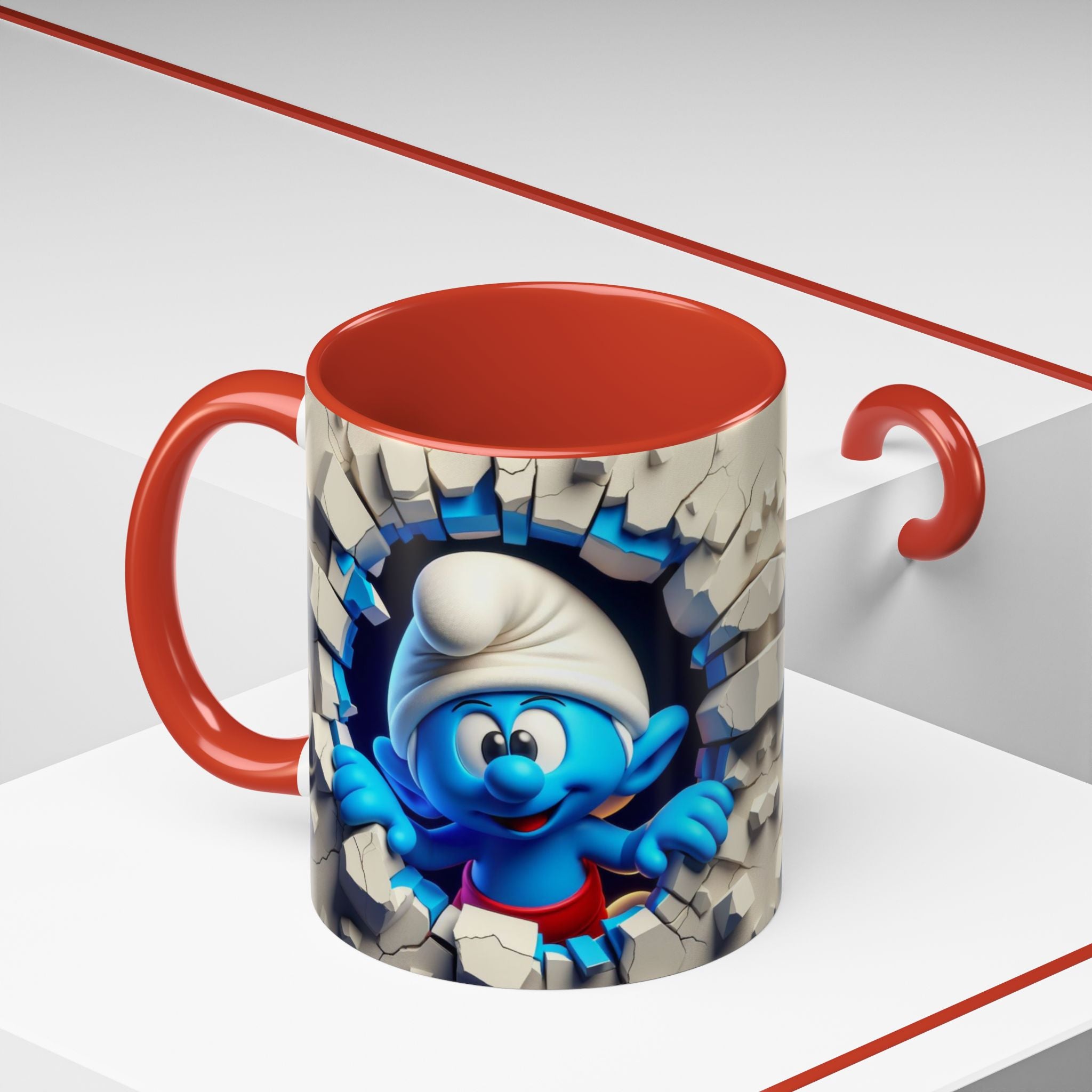 Smurf Breakthrough Coffee Mug — Ceramic 11/15oz