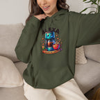 Alexa Coffee Maker Hoodie — Cute Coffee Maker with Coffee Illustration
