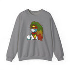 Nurse Hero Crewneck Sweatshirt — "Nurse: Queen of Care" Medical Tribute