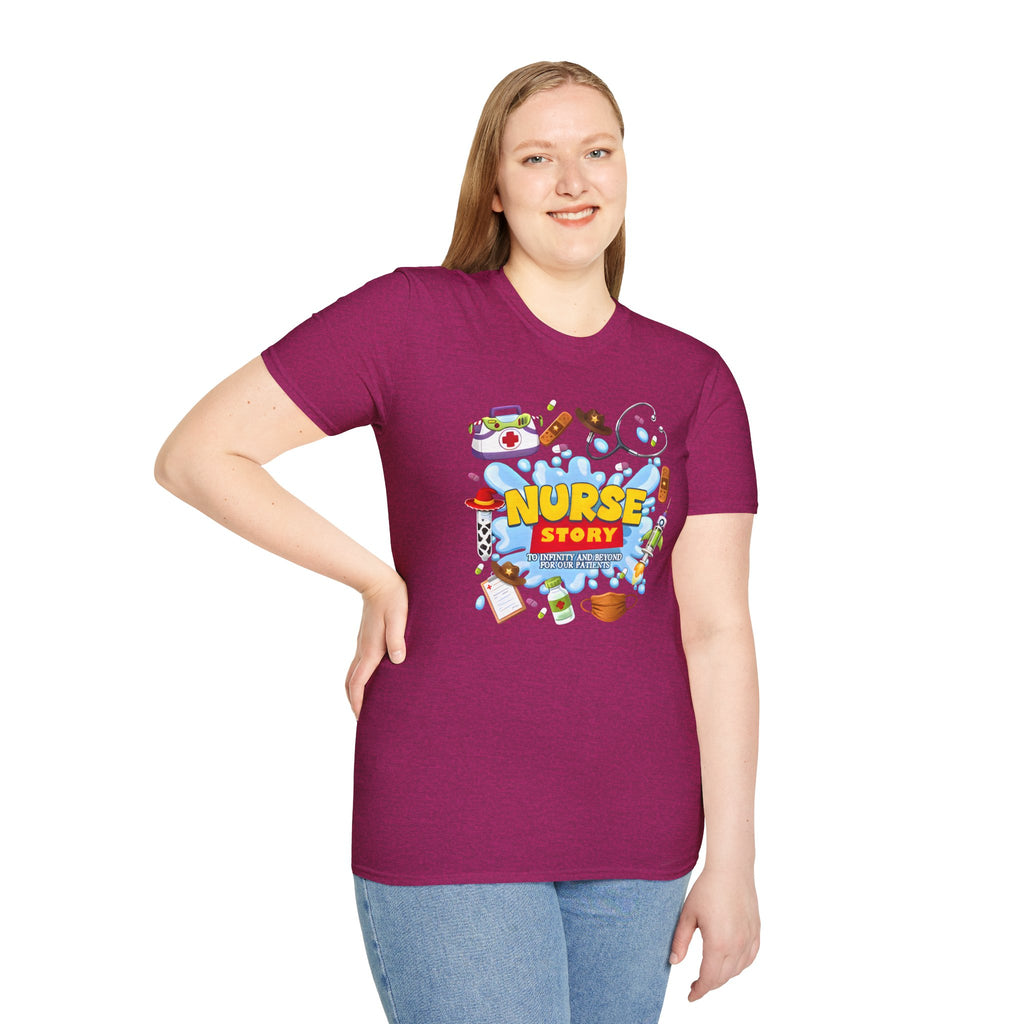 Nurse Story T-Shirt — Cute Colorful Nursing Gifts for Nurses & Nursing Students
