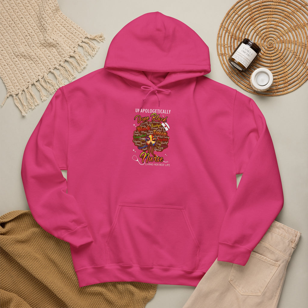 Unapologetically Dope Black Nurse Hoodie