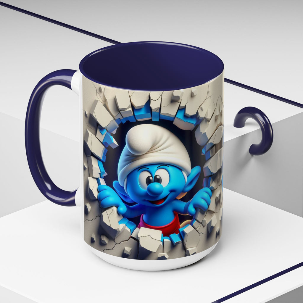Smurf Breakthrough Coffee Mug — Ceramic 11/15oz