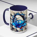 Smurf Breakthrough Coffee Mug — Ceramic 11/15oz
