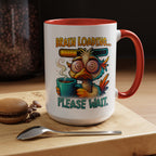 "Brain Loading... Please Wait" Funny Morning Mug for Coffee Lovers