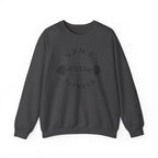 Fitness Crewneck Sweatshirt — "Van's Total Fitness" Barbell Logo
