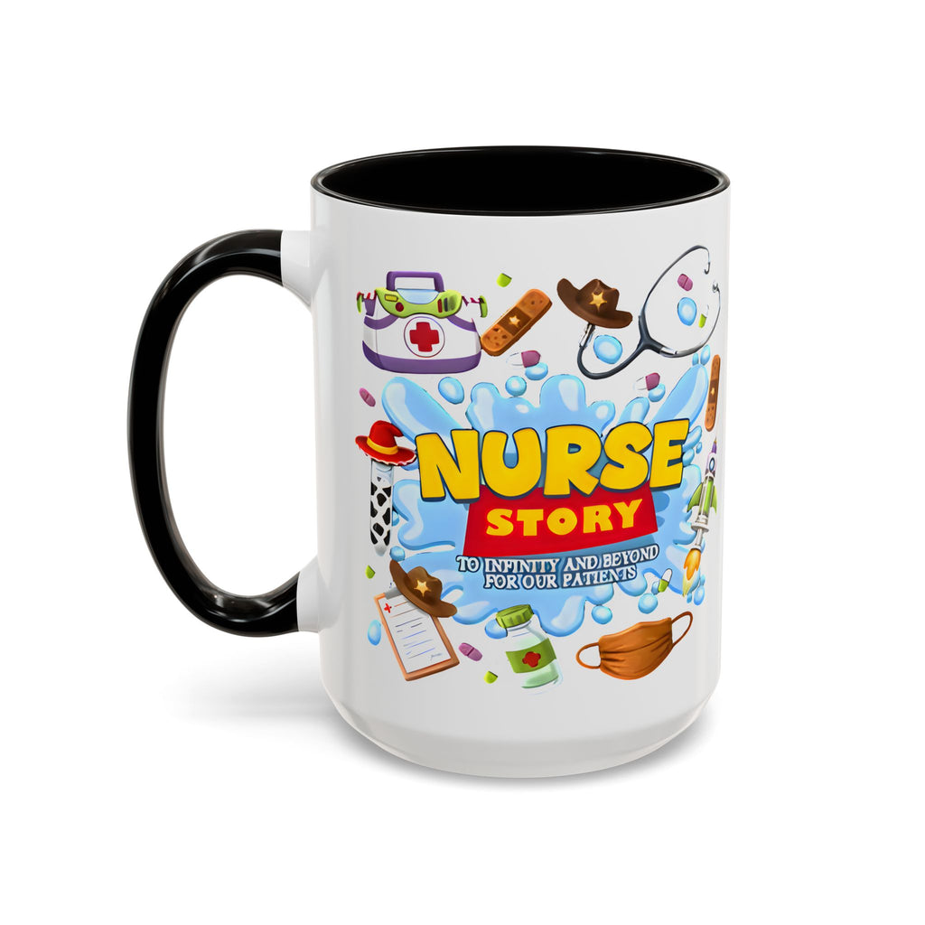Nurse Story Coffee Mug – Fun Medical Theme 11oz/15oz